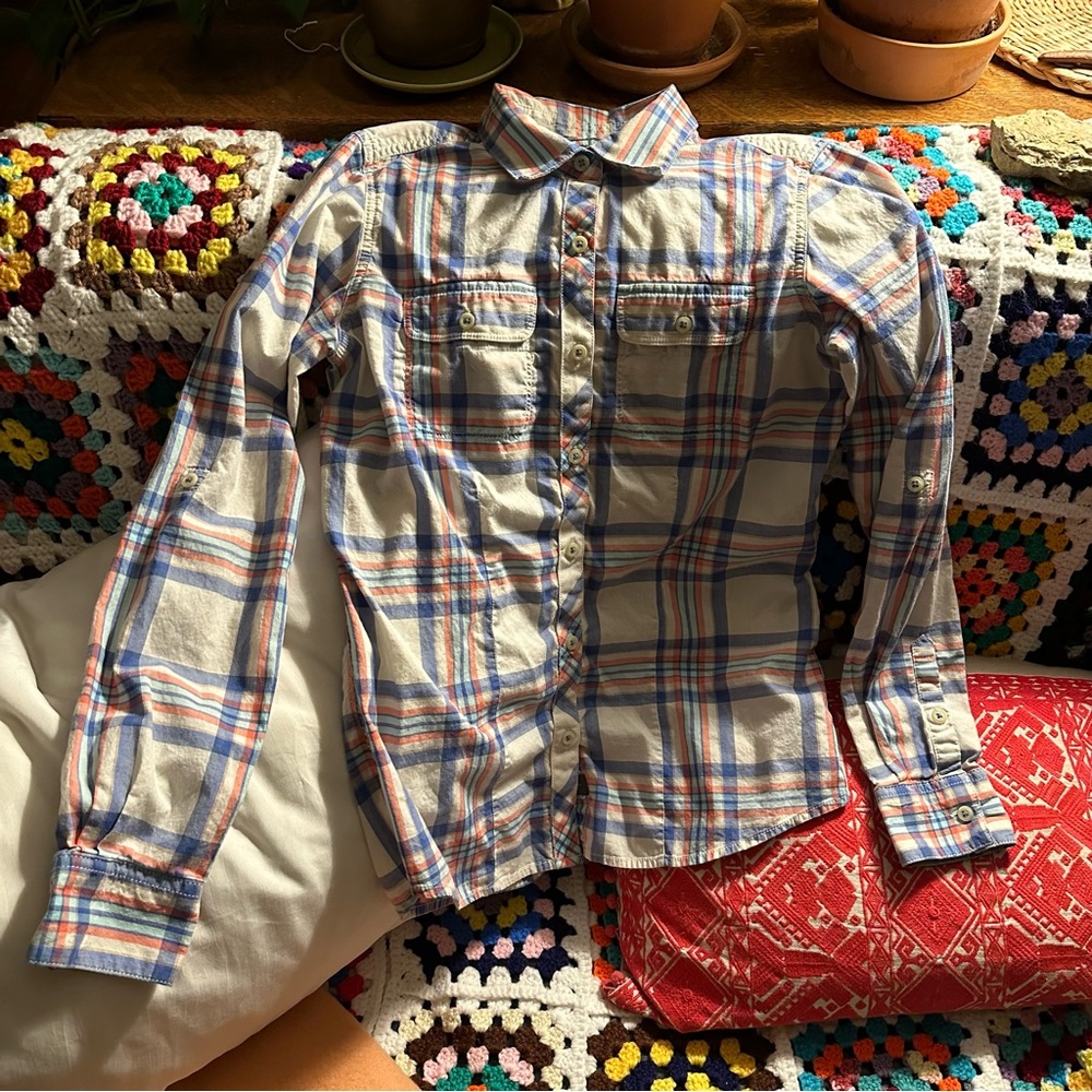 The North Face Plaid Button Down